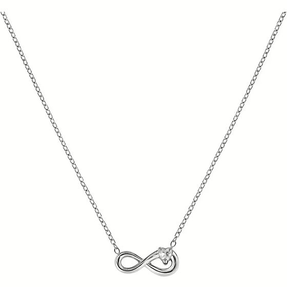 Collana Amen Donna Acciaio donna in Acciaio Zircone ACCL1801B - ACCL1801B